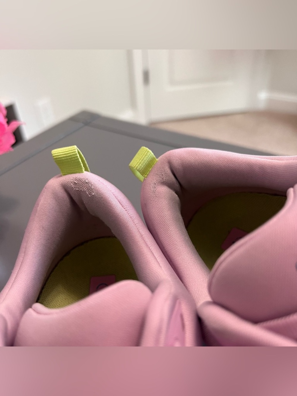 HOKA One One Pink Bondi 8 Running Sneakers - Picture 8 of 11
